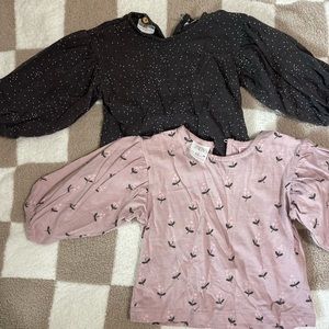 Zara Baby Girl Shirt Bundle